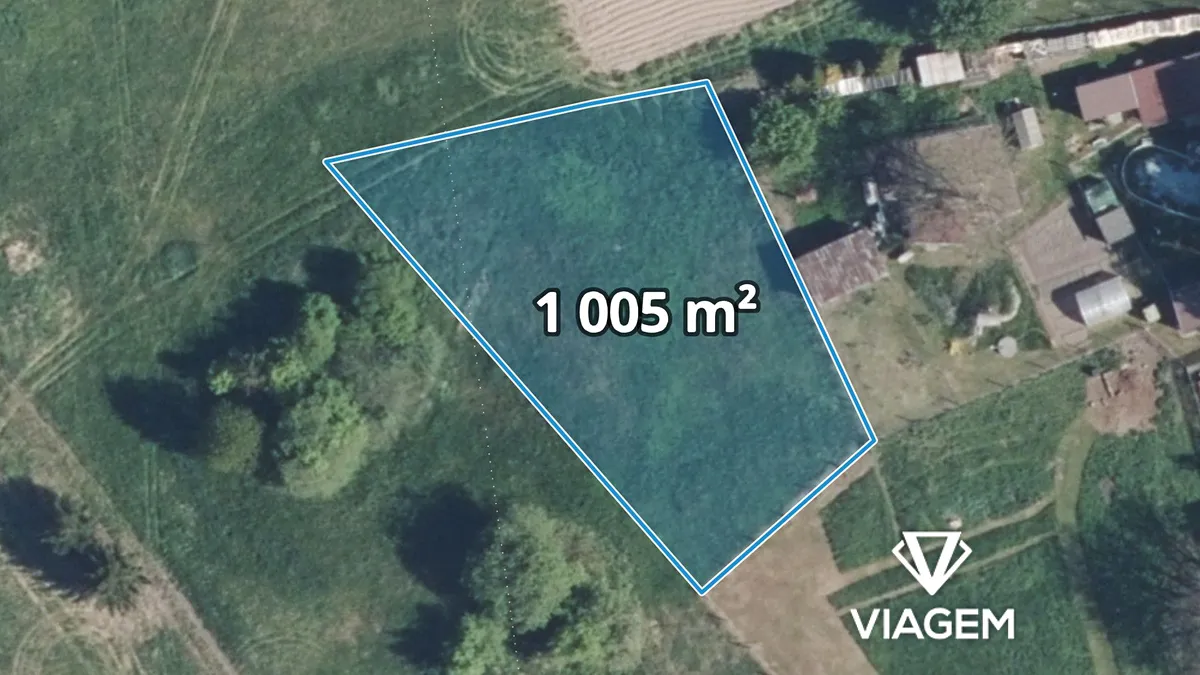 Prodej stavebního pozemku 1005 m²